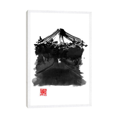 Road In Japan by Péchane - Painting on Canvas