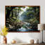«Gentle River Through Country Charm Forest», art mural forêt fluviale-1356814361-1395651176