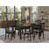 Smithers 6 - Person Solid Wood Top Four Leg Dining Set