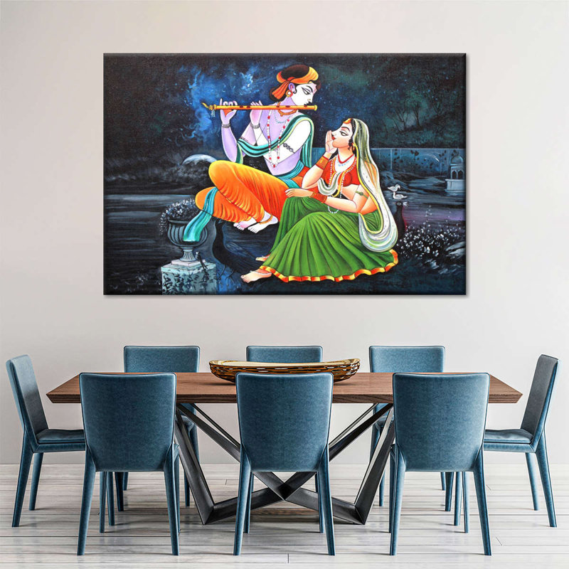 Radha Krishna, H 8 po x l 12 po x P 1 po