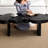 Wabi-sabi solid wood custom-shaped coffee table