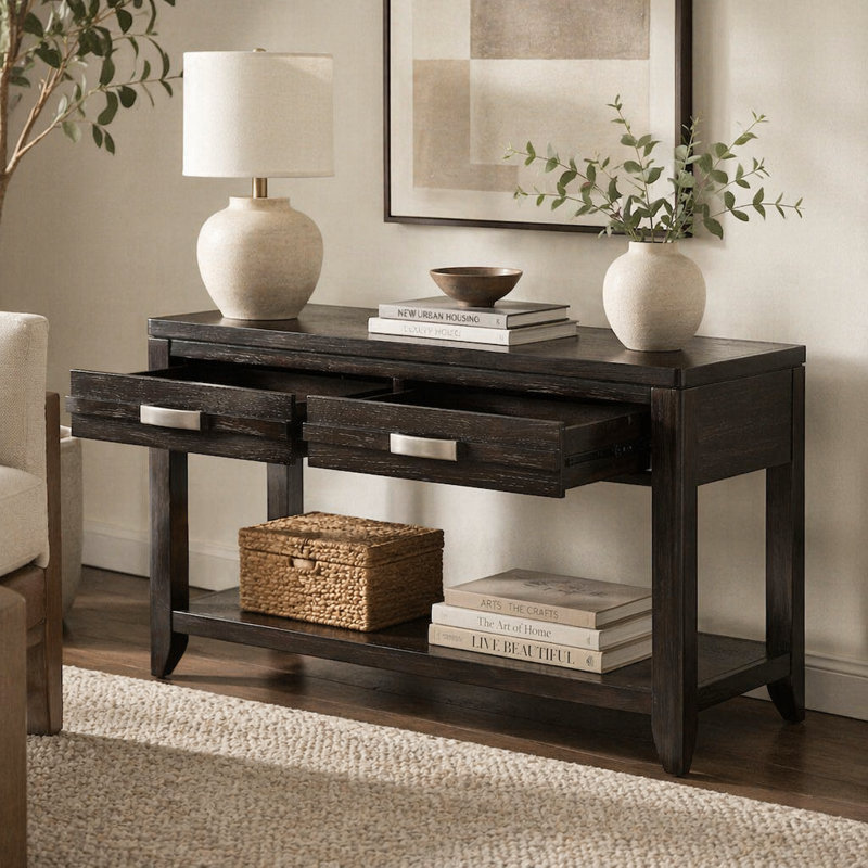 48x19x29.5" Console Table