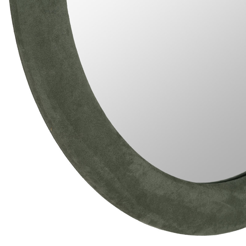 Asata Round Mirror, Green, 80cm x 80cm