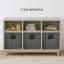 Ensemble de paniers pliables en osier-93836474