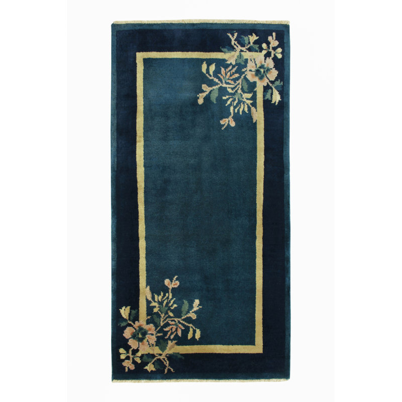 One-of-a-Kind Runner 2' X 4'2" Hand Knotted Area Rug
