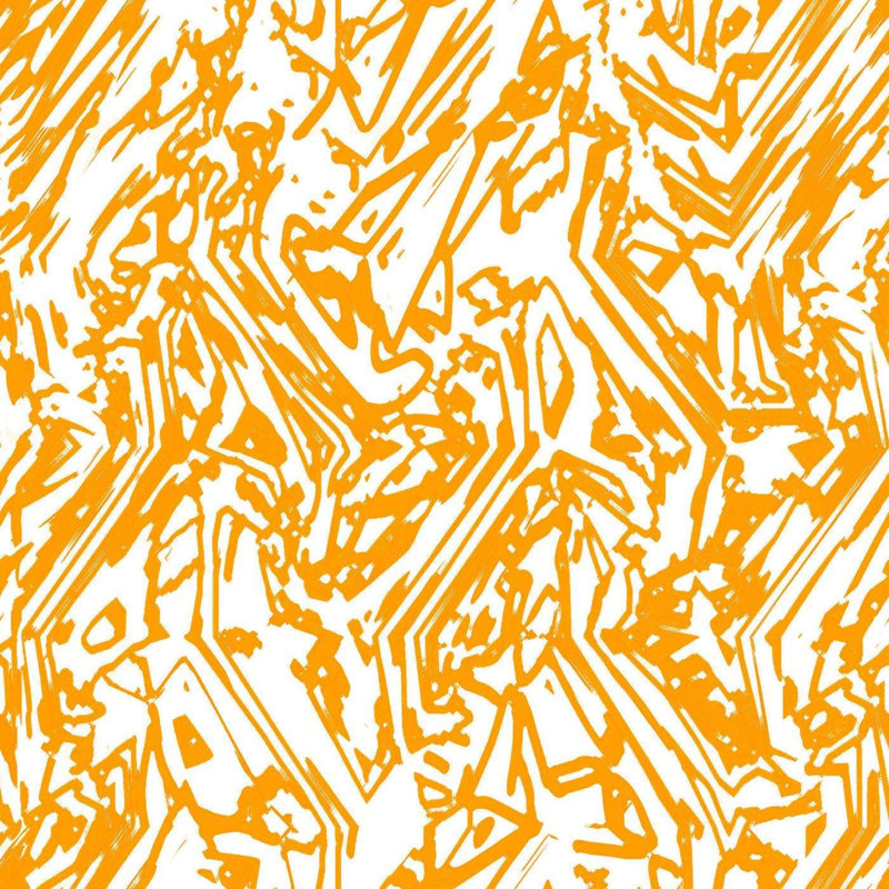 Rouleau de papier peint mat L 10 pi x l 24 po The Blush Label, Tangerine, Faux Grasscloth