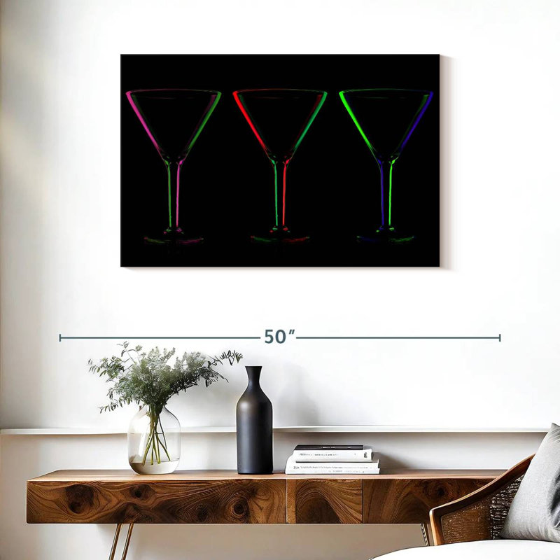 Yarlin Martini Party, 24" H x 36" W