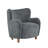 Reshami Wing Back Fabric Upholstered Accent Chair-666298616