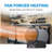 Newair Freestanding or Ceiling/Wall Mounted 4800W Electric Garage Heater 240v, 500 sq. ft. with Remote Control