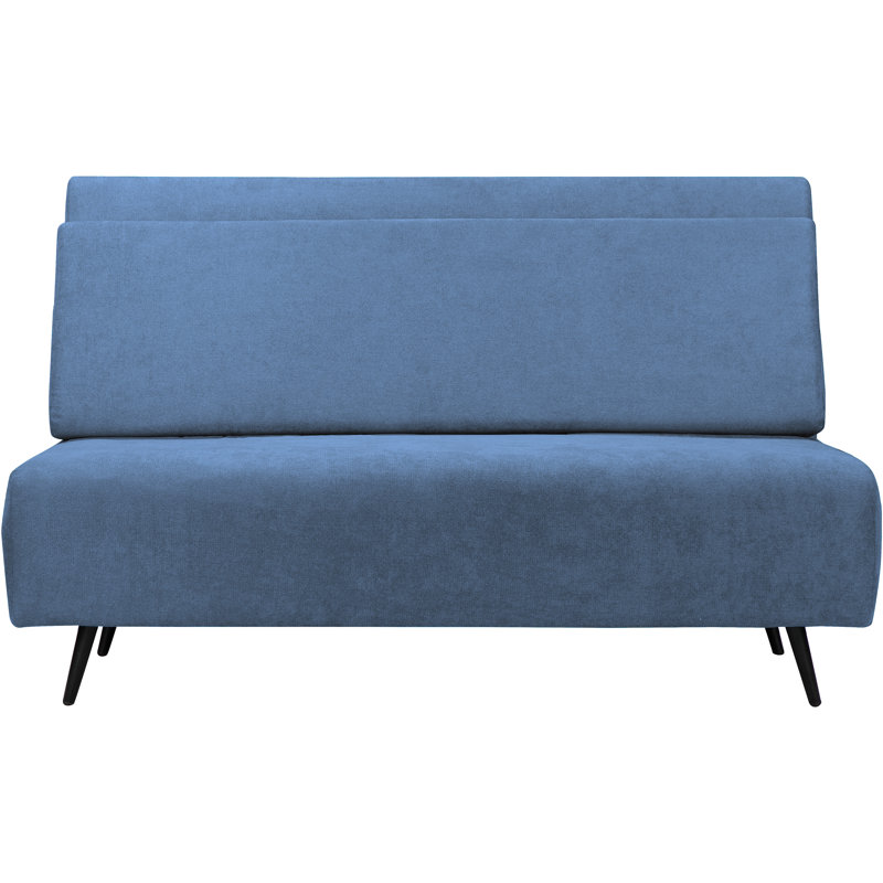 Mallory Sofa Bed Grey Linen, Blue