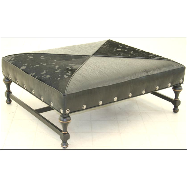 Leather Ottoman