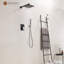 Système de douche mural complet à 2 fonctions avec valve brute Calder-66097075