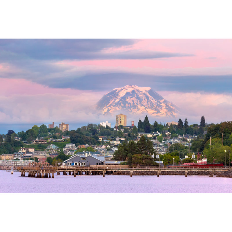 Mount Rainier - Wrapped Canvas Print, 81cm H x 122cm W