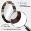 Miroir mural Bean Stone Collage I - Gris-184001008