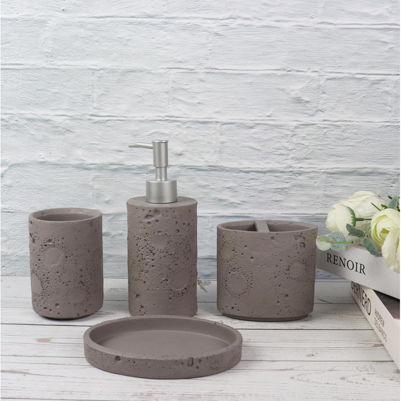 Meteorites Bathroom Accessories Set