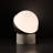 ORB Rechargeable Cordless LED Table Lamp, 3-Levels Brightness Touch Sensor Control, Travertine / Chocolate Bronze-1605057507-1605057506