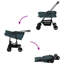 Foldable Pet Jogger Stroller-1443621829