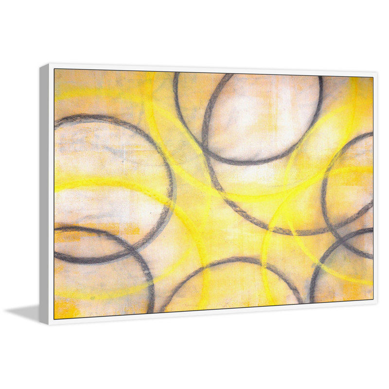 'Dance and View' Marmont Hill Print, 24" H x 36" W, White Framed