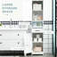 Armoire de rangement mince pour linge de salle de bain - Armoire haute avec tablette ouverte, tiroir, portes encastrées et étagères réglables, étagères blanches pour