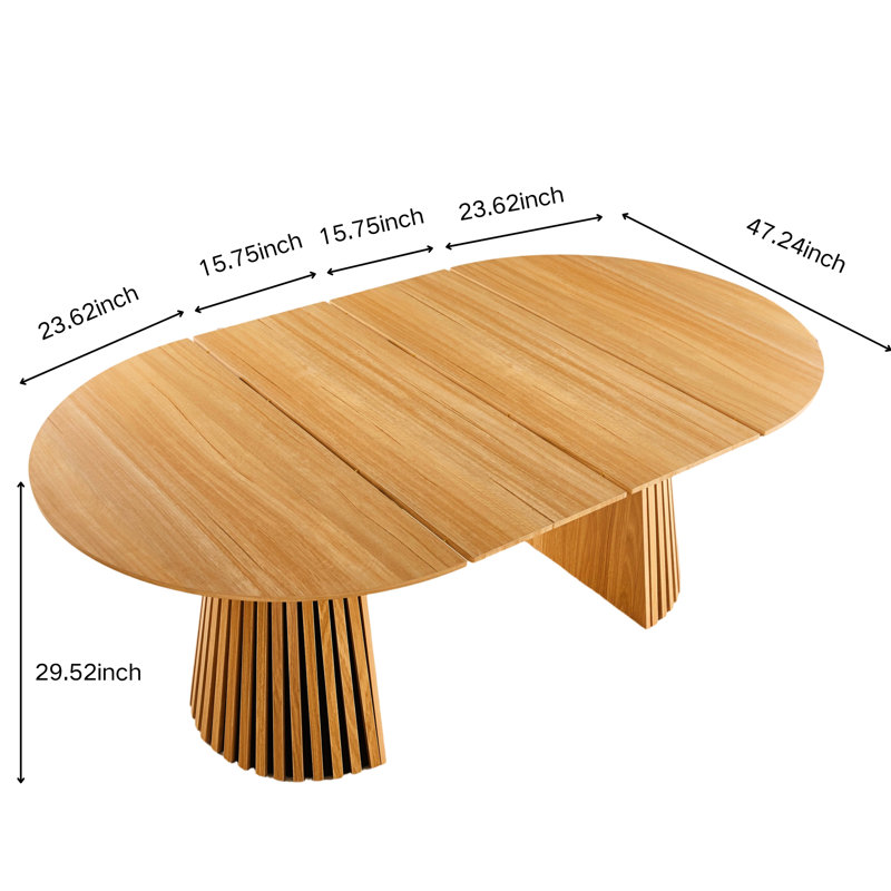 Table de salle à manger 5 pièces, table à piédestal 1 + 4 avec plateau, pieds en métal, pour 4 à 6 personnes, surface lisse et temps d'installation rapide Conception simple et facile à assembler