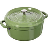 Staub Cast Iron 4-Qt Round Dutch Oven - Pistachio