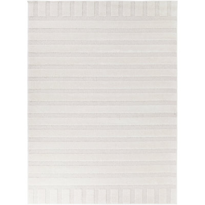 Tapis transitionnel rayé intérieur / extérieur Derrida