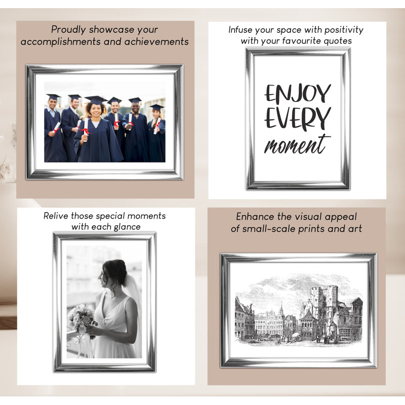 Silver Embossed Picture Frame