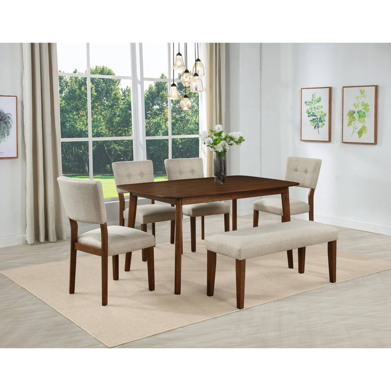 Ensemble de salle à manger 6 pièces Mid-Century