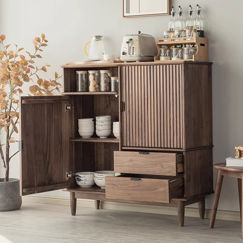 Black Walnut Minimalist Sideboard