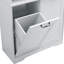 Armoire de cuisine avec armoire inclinable, tablette réglable, style autoportant-234482686