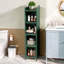 Armoire moderne en verre à quatre niveaux avec rangement à cinq niveaux-610124060