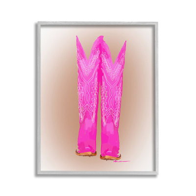 «Vivid Pink Cow», reproduction de giclée par Amelia Noyes