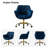 Clio Task Chair with Height Adjustable and Velvet Upholstery-59195247