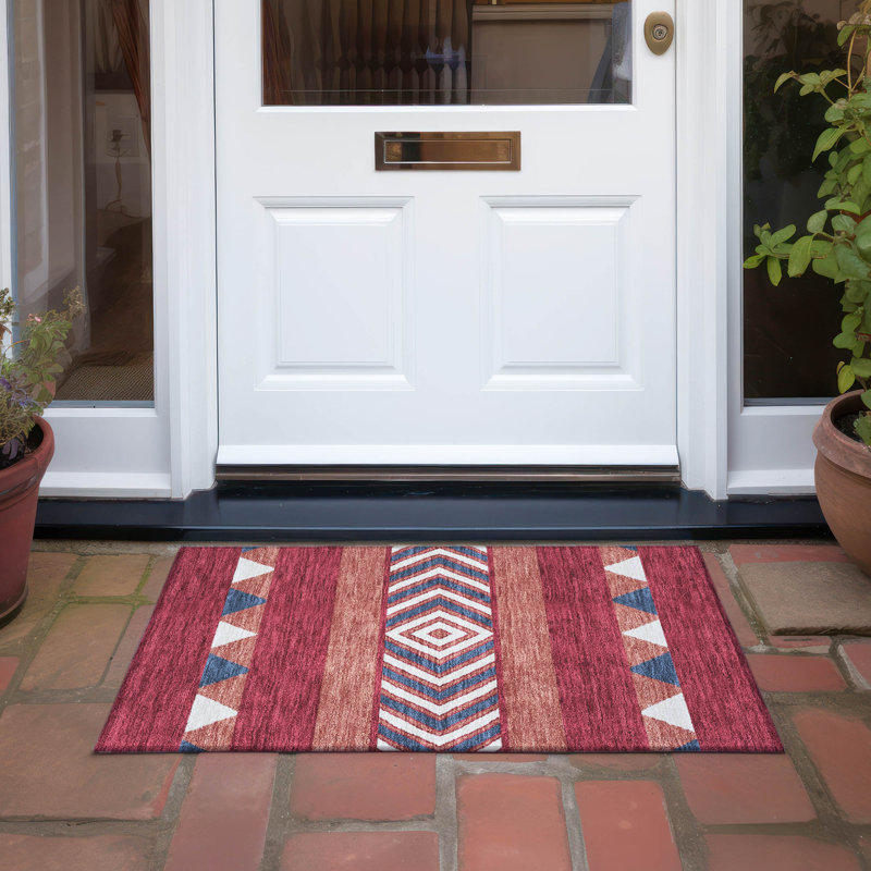  Chayden Area Rug with Non-Slip Backing, Rectangle 1'8" x 2'6"