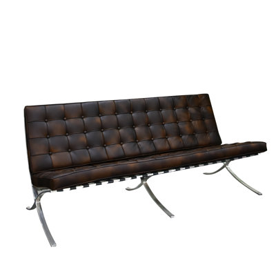 Alisia 32.3'' Faux Leather Sofa