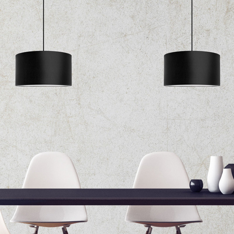 Mika 2 - Light Cluster Pendant, Black, Black, 154cm H x 36cm W x 36cm D