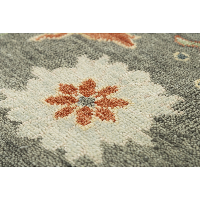 Wool Floral Indoor Rug, Rectangle 2' X 3'