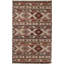 Flatweave Geometric Area Rug in Ivory