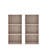 Kheira 34.6" H x 16.3" W Standard Bookcase-763472281