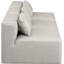Canapé modulaire en similicuir 3 pièces Ivion-94884221