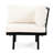 Wood With Iron Structure And Cream Water- Pillow Tops Components