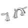 Moen Brantford Chrome Traditional Two-Handle High-Arc Widespread Bathroom Faucet With Drain Assembly, Valve Included