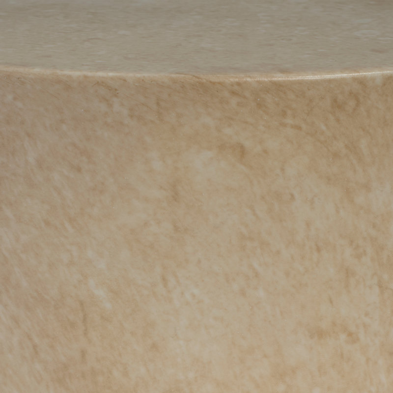 St. Germain Drink Table, Marbled Beige, Marbled Cream