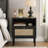 Aimara Rectangular Nightstand with Rattan Door-1431451711-1469973159