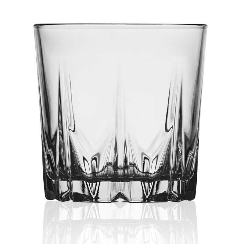 Ensemble de verres à whisky 6 pièces 300 ml - sans plomb moderne pour cocktail, whisky 6 pièces