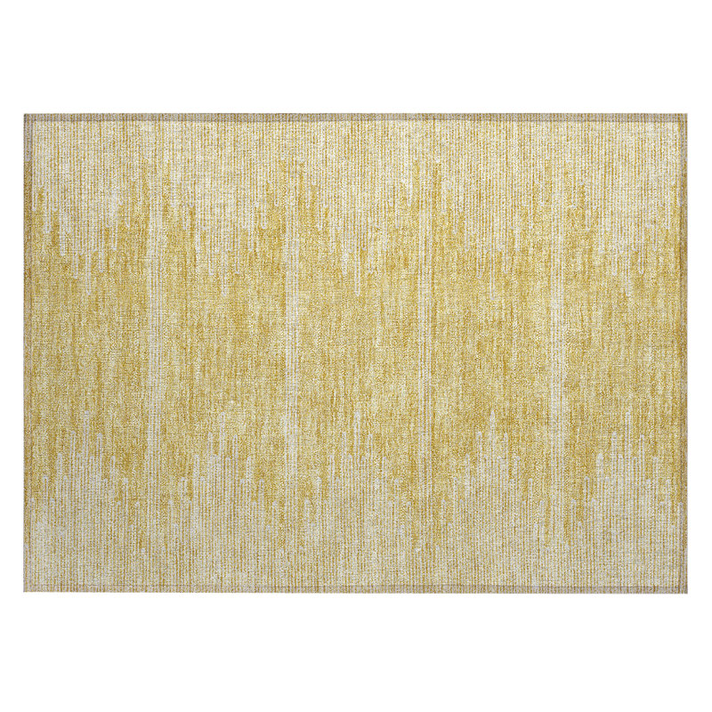 Abstract Indoor / Outdoor Rug, Rectangle 1'8" x 2'6"
