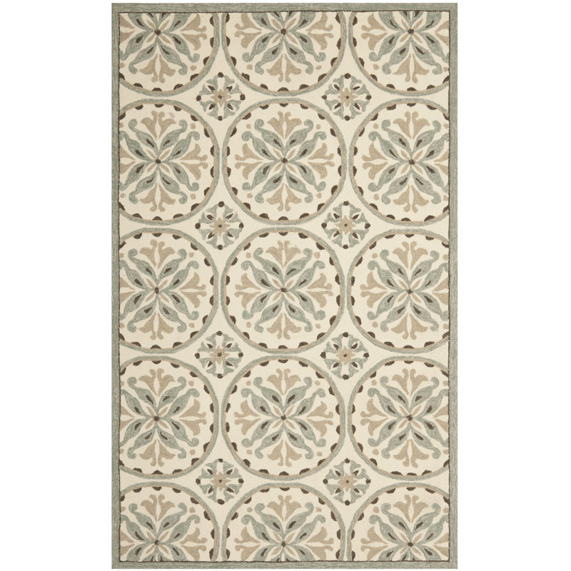 Carvalho Hand Hooked Performance Southwestern Rug, Rectangle 3'6" x 5'6"