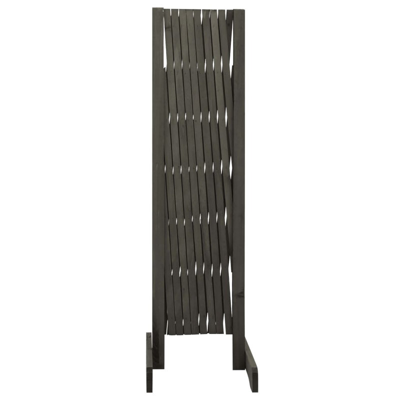 Broumov Wood Fence Panels, 100cm H x 180cm W, Grey