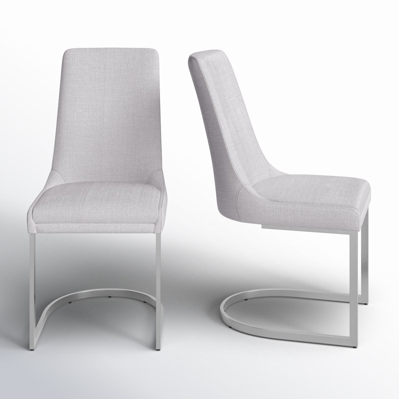Eloise 19.5'' H Linen Upholstered Side Chair
