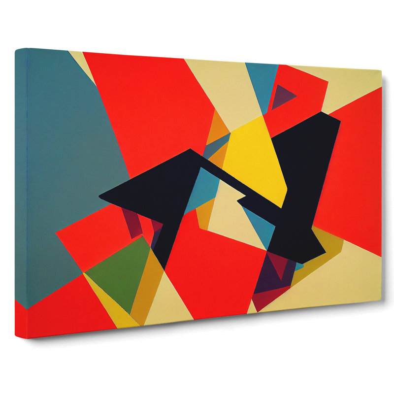 Art Suprematism Vol.7 Abstract - Wrapped Canvas, 50cm H x 76cm W x 3cm D